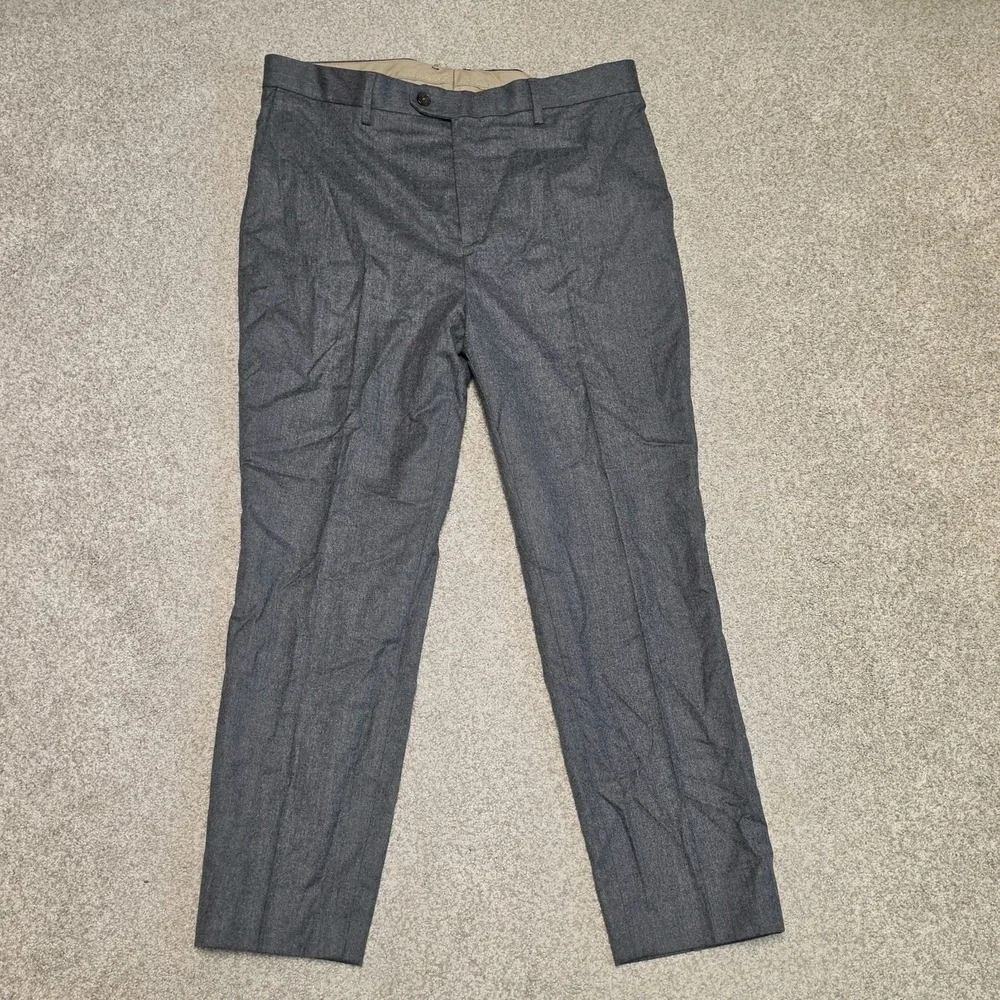 Banana Republic Wool Pants 36S Vitale Barberis Canonico Super 120s Flannel 36x28